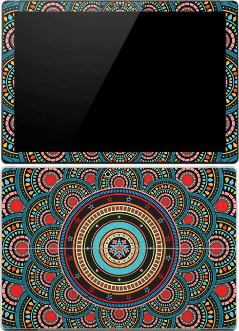 Infinite Circle Colored Surface Pro (2017) Skin